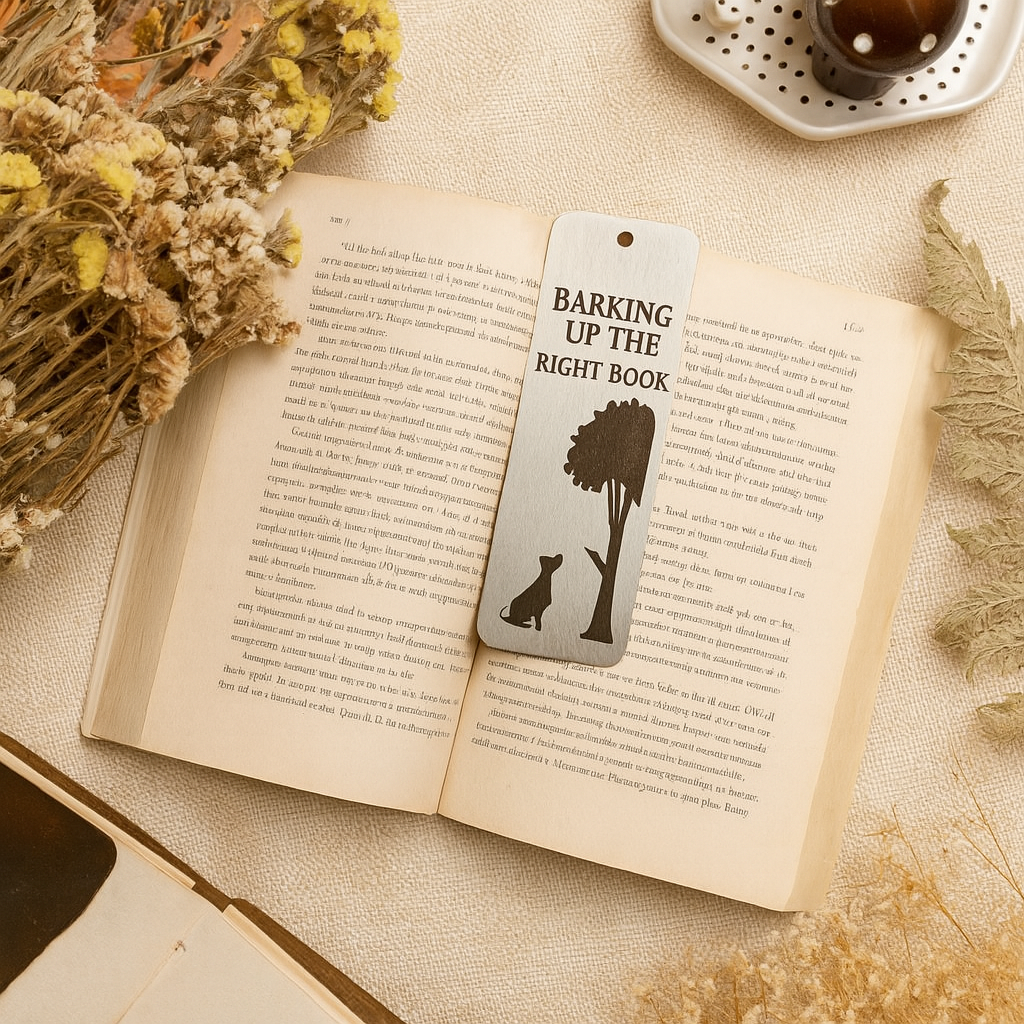 Engraved Metal Bookmark