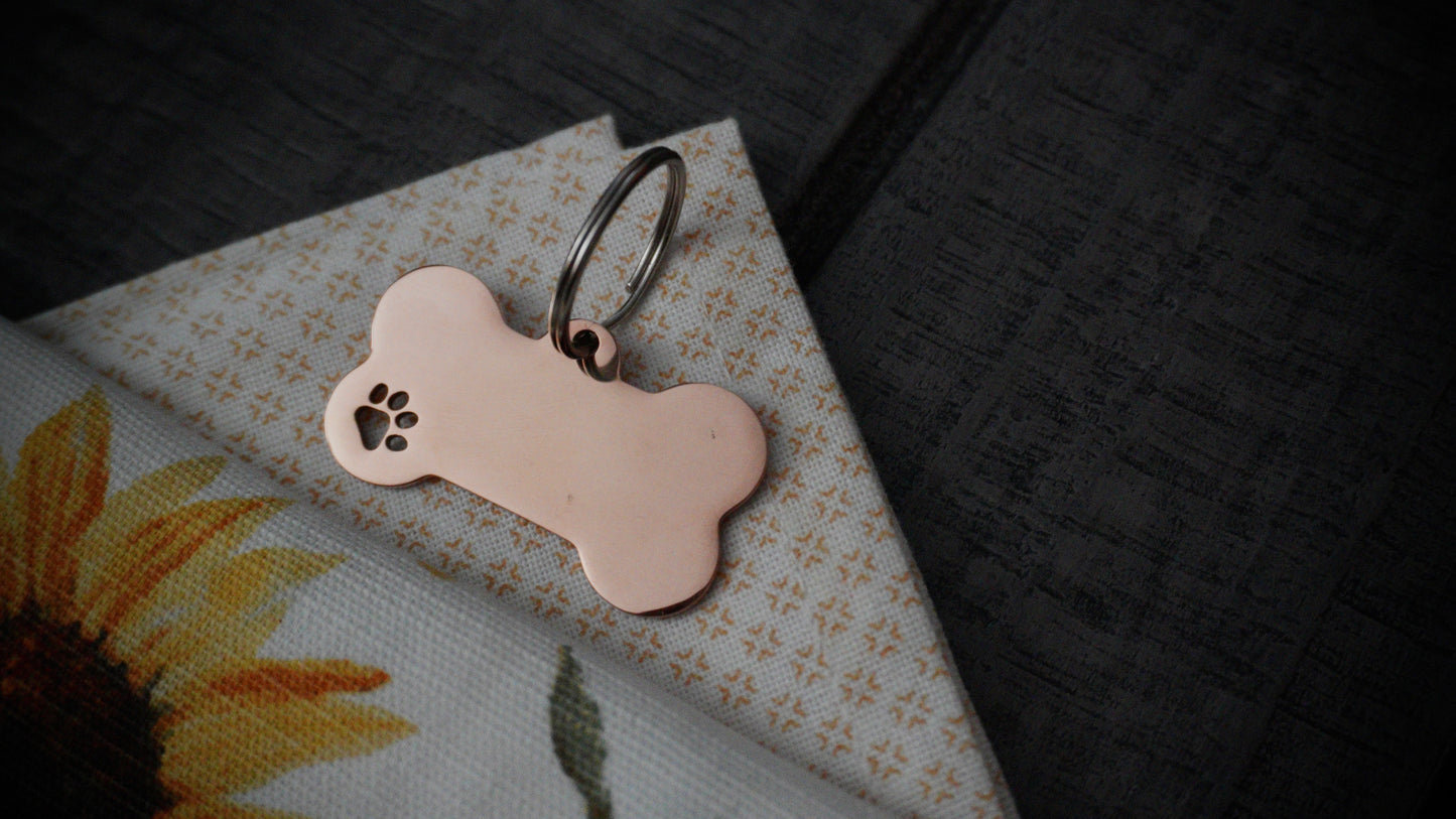 Dober & Co. Custom Laser-Engraved Pet Tag