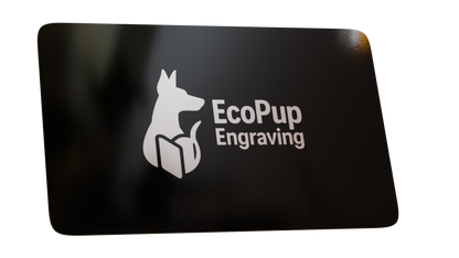 Fully Customizable Black Metal Business Card