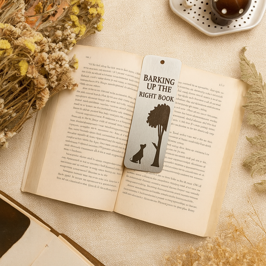 Engraved Metal Bookmark