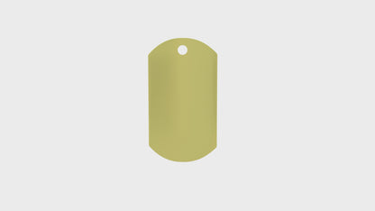Custom Dog Tag Necklace – Fully Personalizable