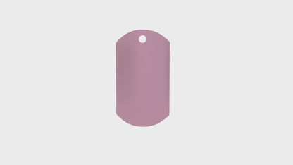 Custom Dog Tag Necklace – Fully Personalizable